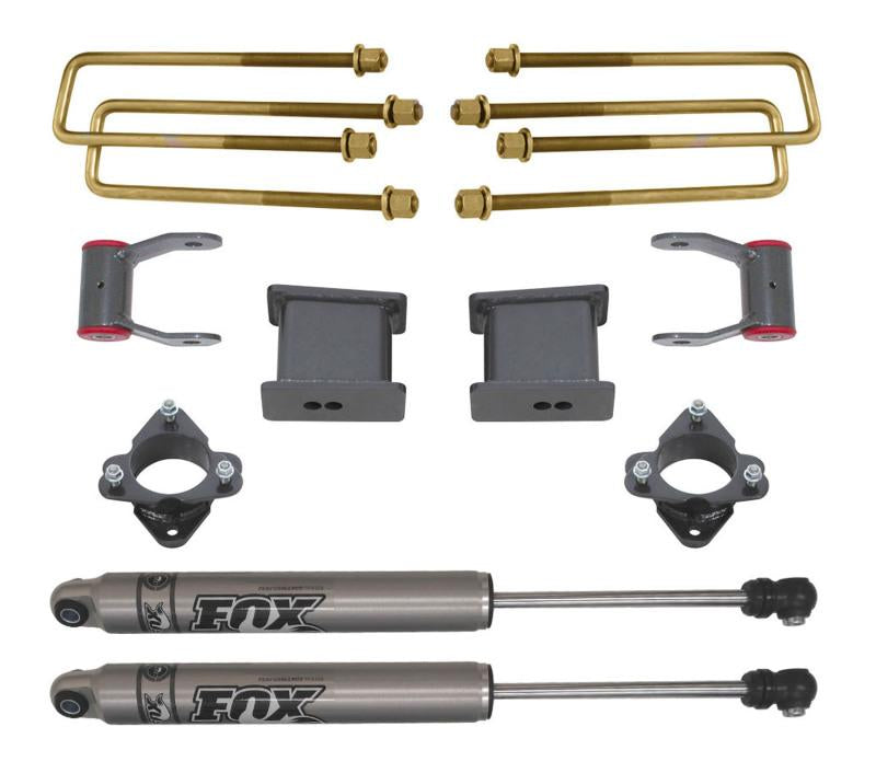 MaxTrac 16-18 GM C1500 2WD w/Stamped Steel/Alum. Susp. 4in Rear Lift Kit 901750F Main Image