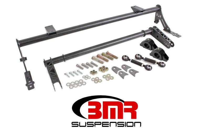 BMR 05-14 S197 Mustang Rear Bolt-On Hollow 35mm Xtreme Anti-Roll Bar Kit (Delrin) - Black Hammertone XSB011H Main Image