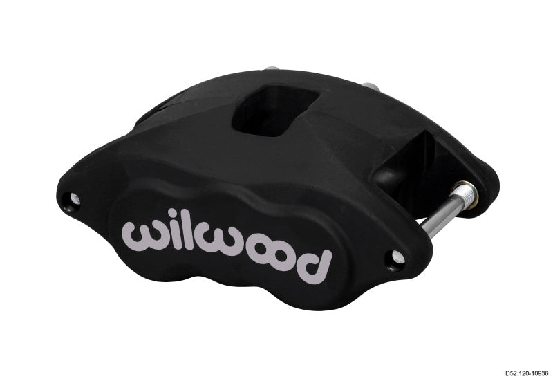 Wilwood Caliper-D52-Black Ano, 2.00/2.00" Pistons, 1.28" Disc