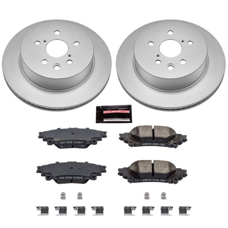 PowerStop PSB Z17 Evolution Coated Kit Brakes, Rotors & Pads Brake Kits - Performance Blank main image