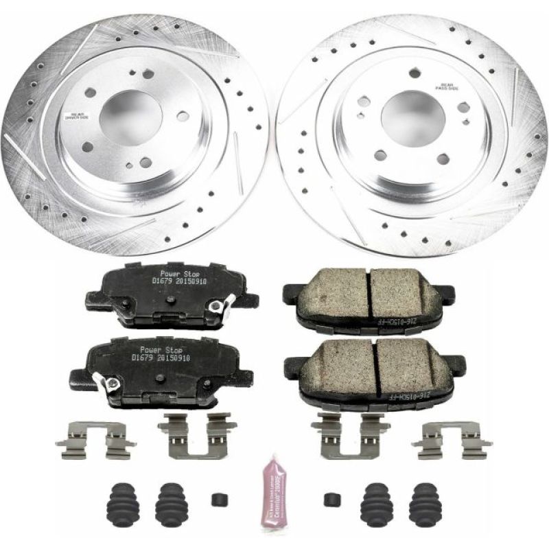 PowerStop PSB Z23 Evolution Kit Brakes, Rotors & Pads Brake Kits - Performance D&S main image