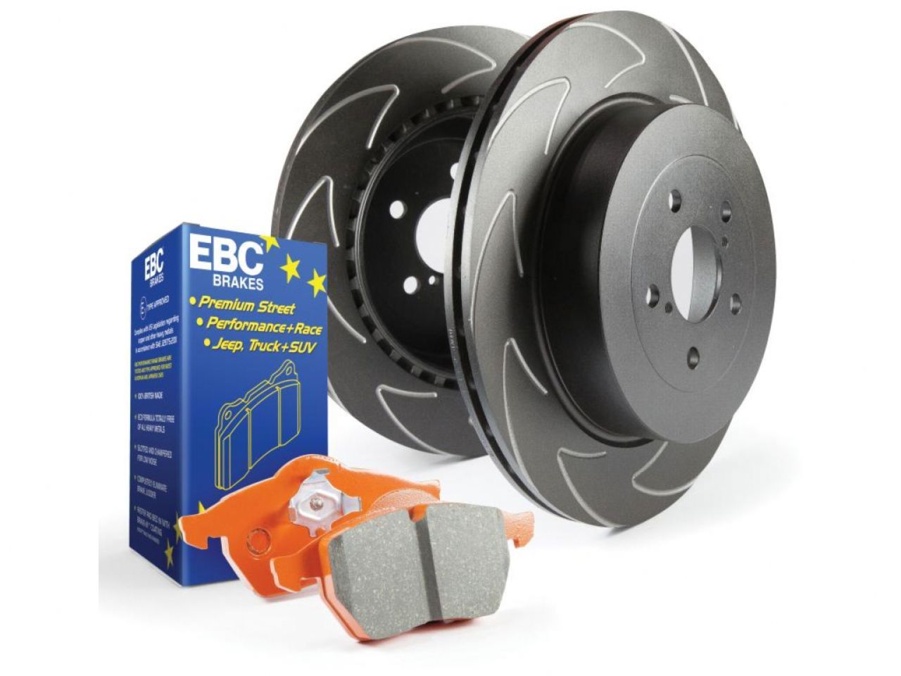 EBC Rotor and Pad Kits S7KF1026 Item Image