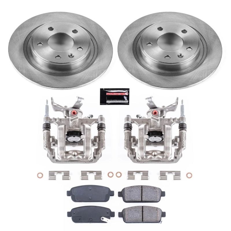 PowerStop PSB Autospecialty Kit w/Cals Brakes, Rotors & Pads Brake Kits - OE main image