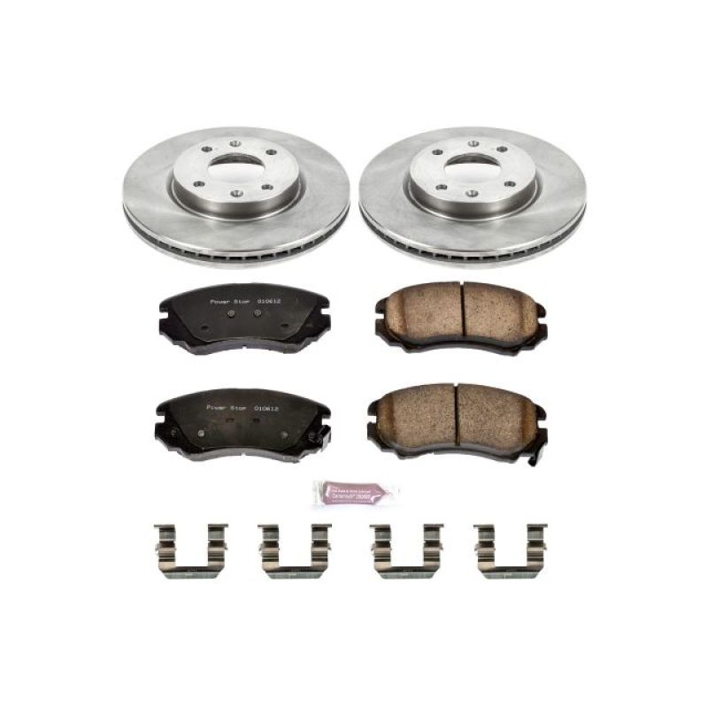 PowerStop PSB Autospecialty Kit Brakes, Rotors & Pads Brake Kits - OE main image