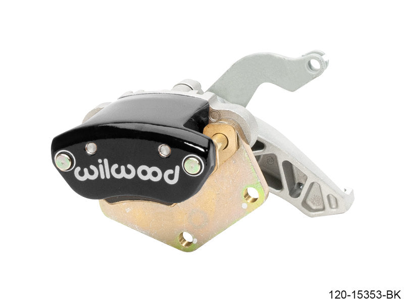 Wilwood Caliper-MC4 Mechanical Parking Brake-R/H - Black 2.00 MT 1.19in Piston .81in Disc 120-15353-BK