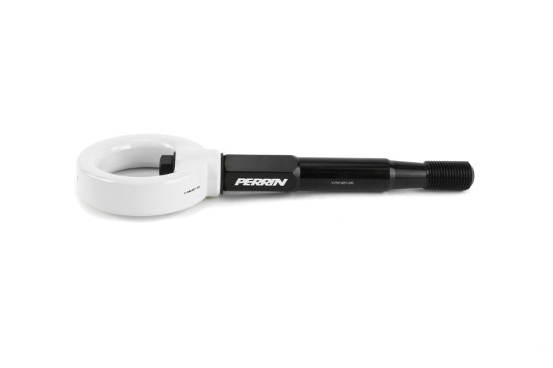 Perrin 15-17 Subaru WRX/STI Tow Hook Kit (Front) - White PSP-BDY-232WT *Discontinued