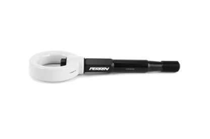 Perrin 15-17 Subaru WRX/STI Tow Hook Kit (Front) - White PSP-BDY-232WT *Discontinued
