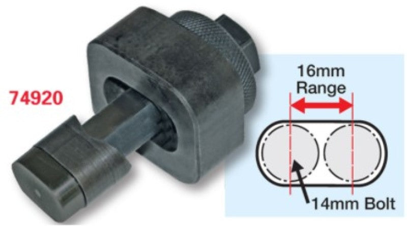 SPC Performance 14x16mm Slot Punch Tool 74920