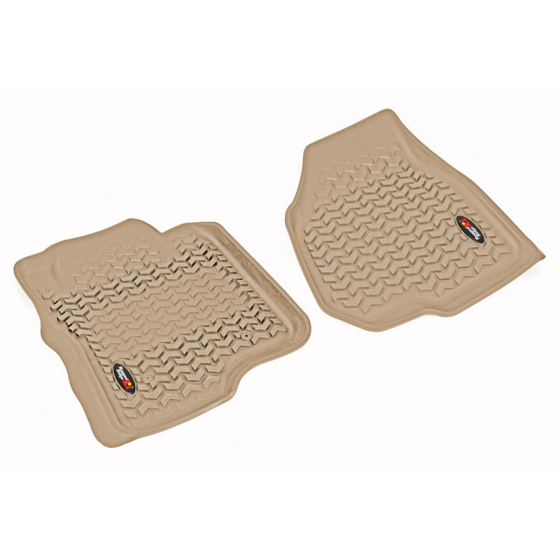 Rugged Ridge RUG Floor Liners - Tan Floor Mats Floor Mats - Rubber main image