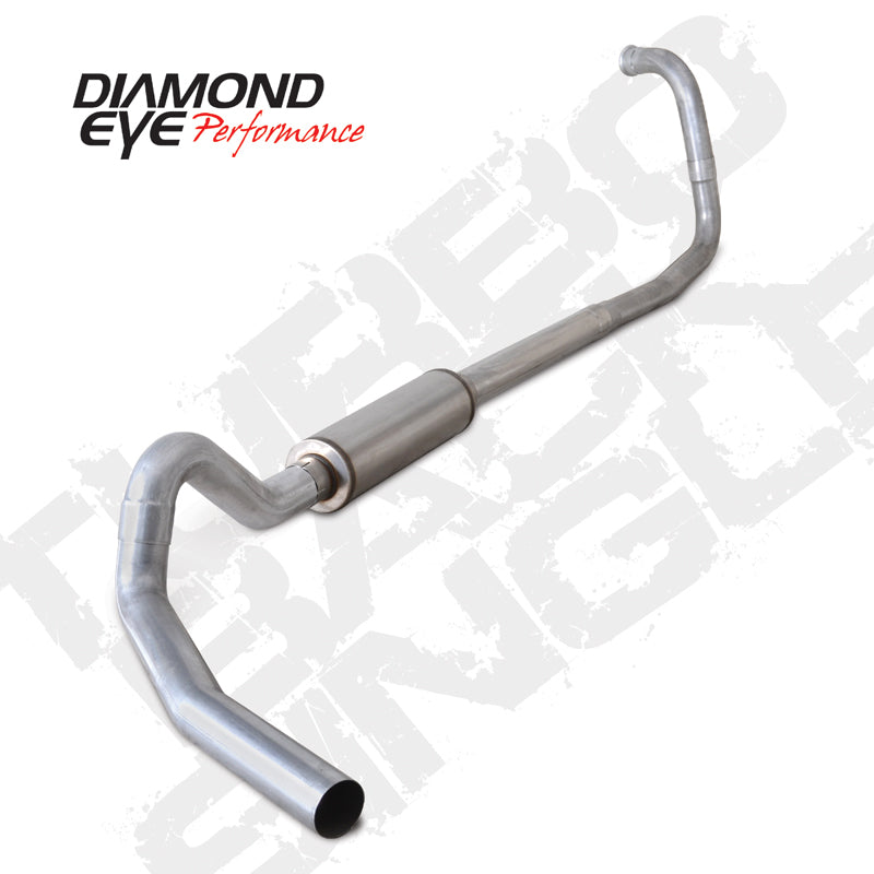 Diamond Eye Performance DEP Turbo Back Exhaust Kit AL Exhaust, Mufflers & Tips Turbo Back main image