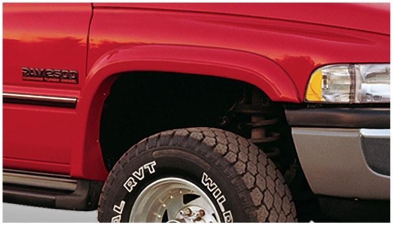 Bushwacker 94-01 Dodge Ram 1500 Extend-A-Fender Style Flares 2pc - Black 50009-11 Main Image