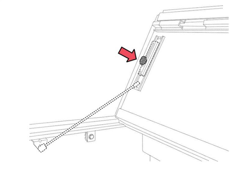 BAK BAK Locks Truck Bed Accessories Truck Bed Cover Replacement Parts main image