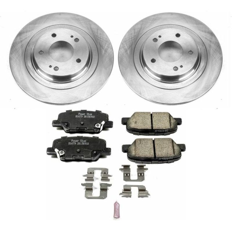 PowerStop PSB Autospecialty Kit Brakes, Rotors & Pads Brake Kits - OE main image