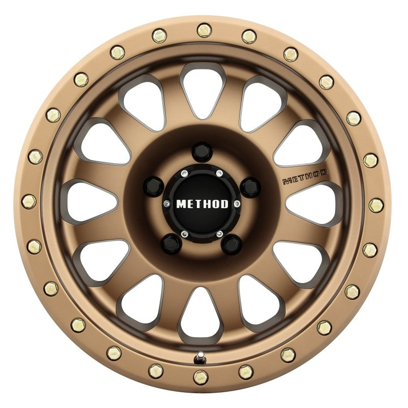 Method MR304 Double Standard 18x9 +25mm Offset 5x150 116.5mm CB Method Bronze Wheel MR30489058925