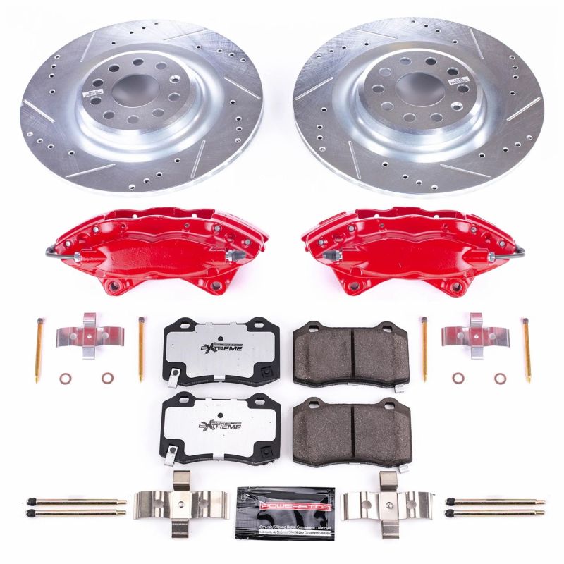 PowerStop PSB Z26 Street Kit w/Cals Brakes, Rotors & Pads Brake Kits - Performance D&S main image