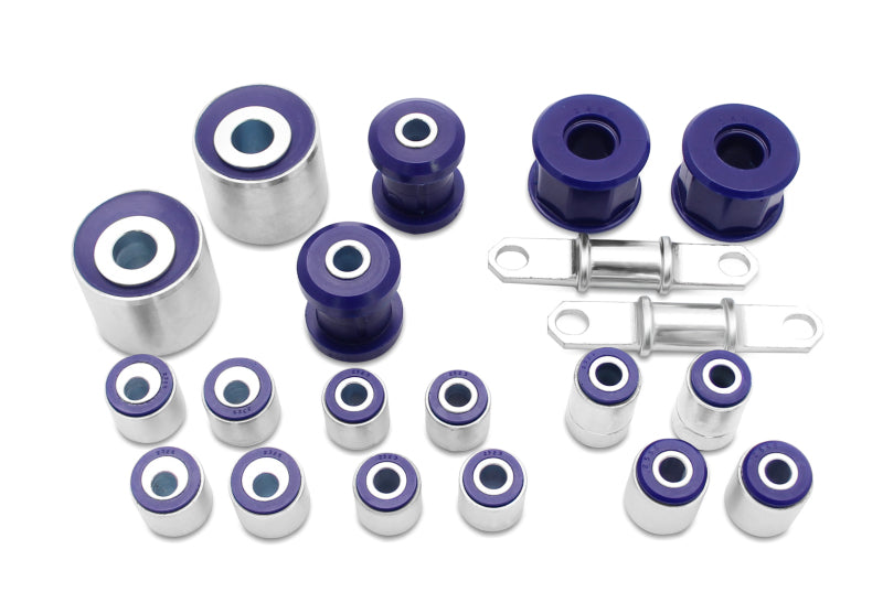 Superpro 2004 Mazda 3 i Front / Rear Vehicle Master Bushing Kit - Caster/ Camber Adj KIT170K