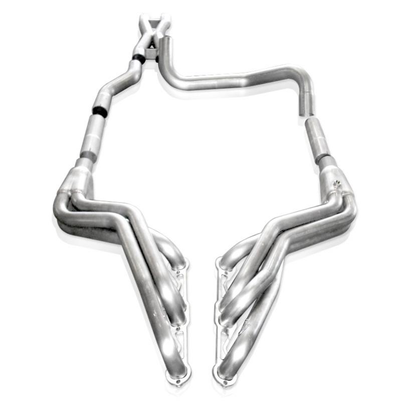 Stainless Works 1988-98 Chevy/GMC 1500 Headers 1-7/8in Primaries 2-1/2in  X-Pipe CT8898HOR Main Image