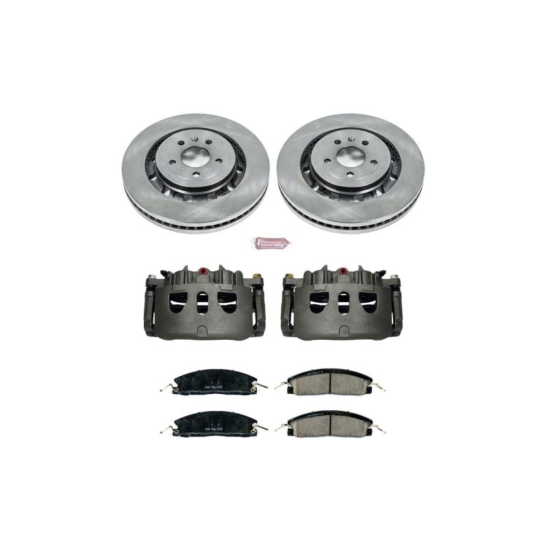 PowerStop PSB Autospecialty Kit w/Cals Brakes, Rotors & Pads Brake Kits - OE main image