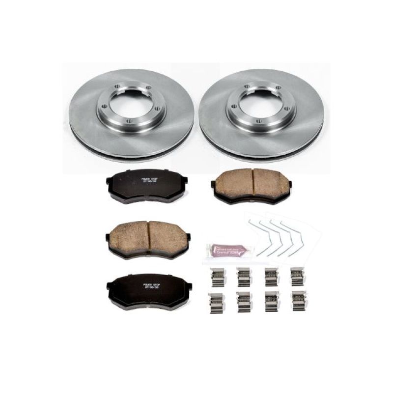 PowerStop PSB Autospecialty Kit Brakes, Rotors & Pads Brake Kits - OE main image