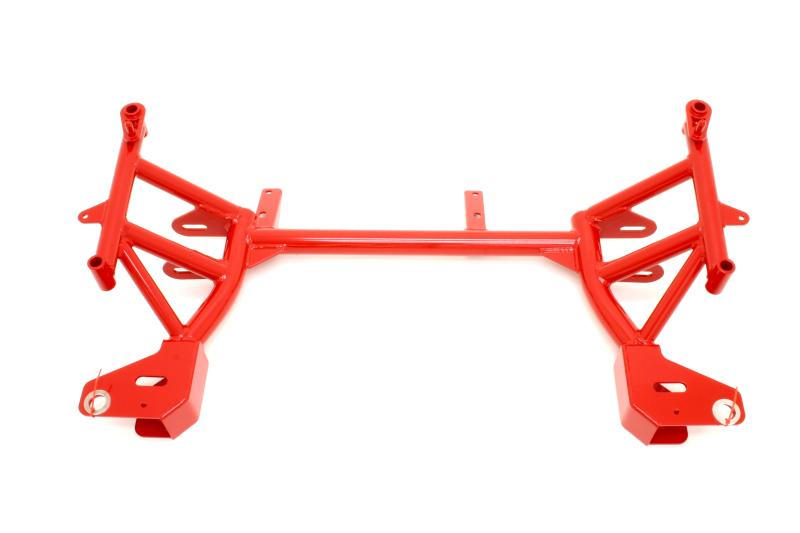 BMR 93-02 F-Body K-Member w/ No Motor Mounts and Pinto Rack Mounts - Red KM001-1R Main Image