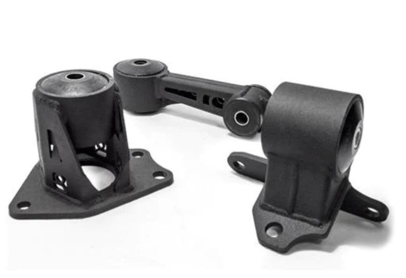 Innovative 09-13 Honda FIT/JAZZ L-Series Black Steel Mounts 85A Bushings 10950-85A