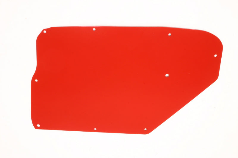 BMR 64-67 A-Body A/C Delete Panel (Aluminum) - Red FP006R