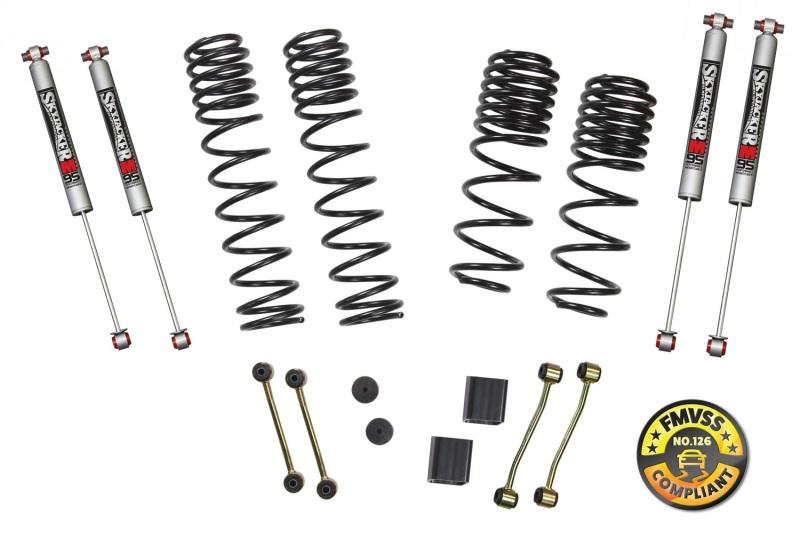 Skyjacker 2018 Jeep Wrangler (JL) 2in-2.5in Suspension Lift Kit w/M95 Shocks JL20BPMLT Main Image