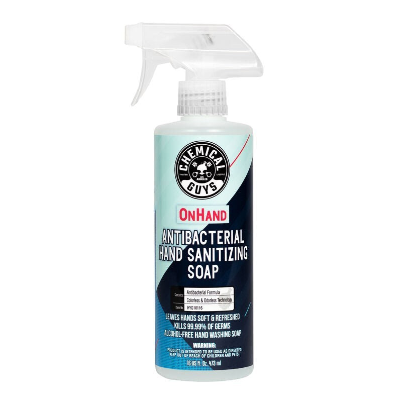 Chemical Guys OnHand Antibacterial Hand Sanitizing Soap - 16oz (P6) HYG10116