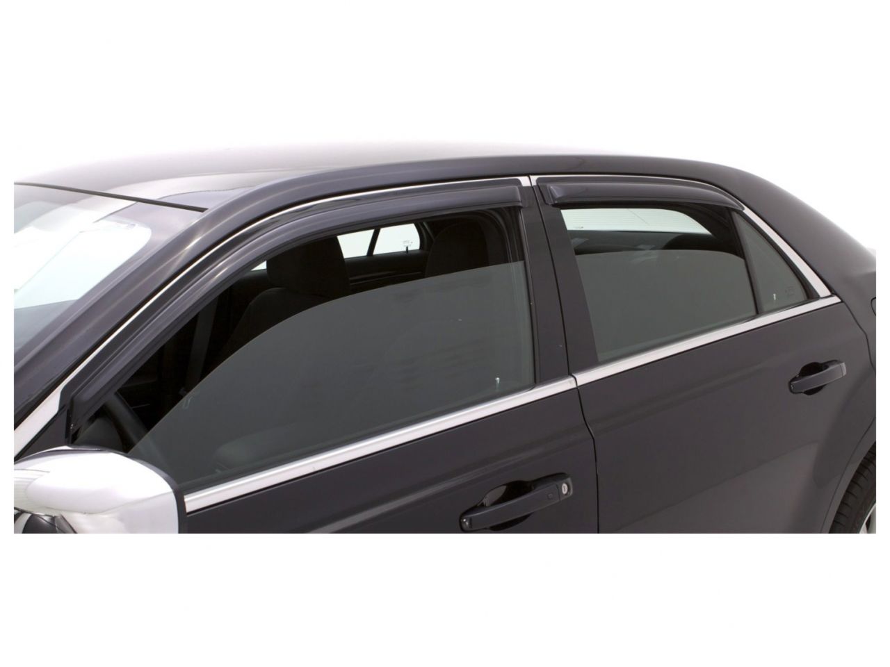 Auto Ventshade Original Ventvisor Side Window Deflector Dark Smoke, 4-Piece Set