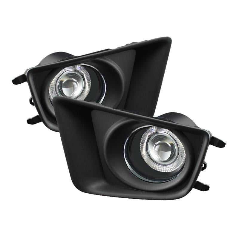 Spyder Toyota Tacoma 2012-2015 Halo Projector Fog Lights w/Switch Clear FL-P-TTA2012-HL 5075130 Main Image