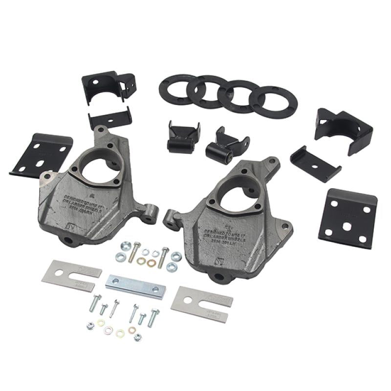 Belltech LOWERING KIT 16.5-17 Chevy Silverado Crew Cab 2WD 3-4F / 7R 1016 Main Image