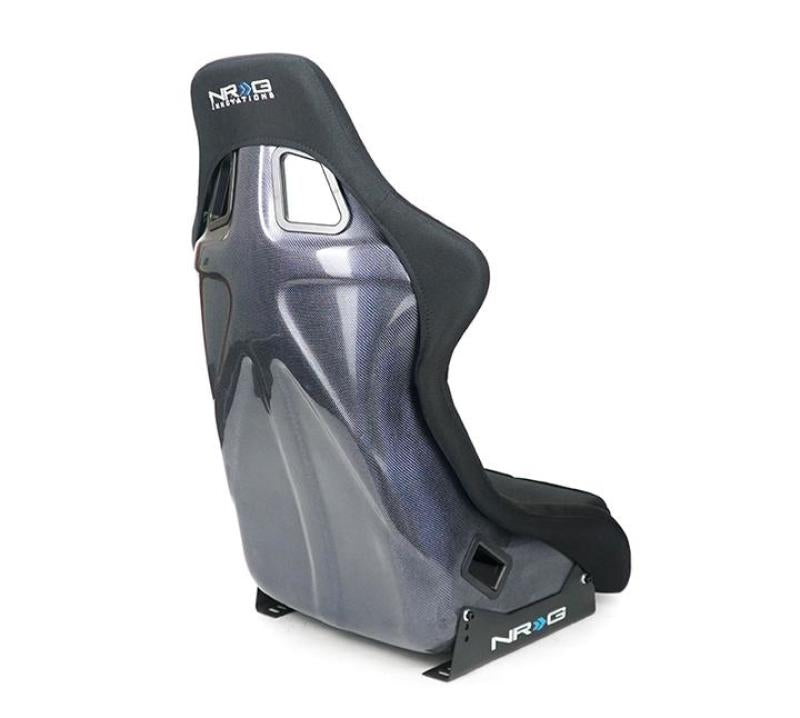 NRG Carbon Fiber Bucket Seat - Large RSC-302CF/BL