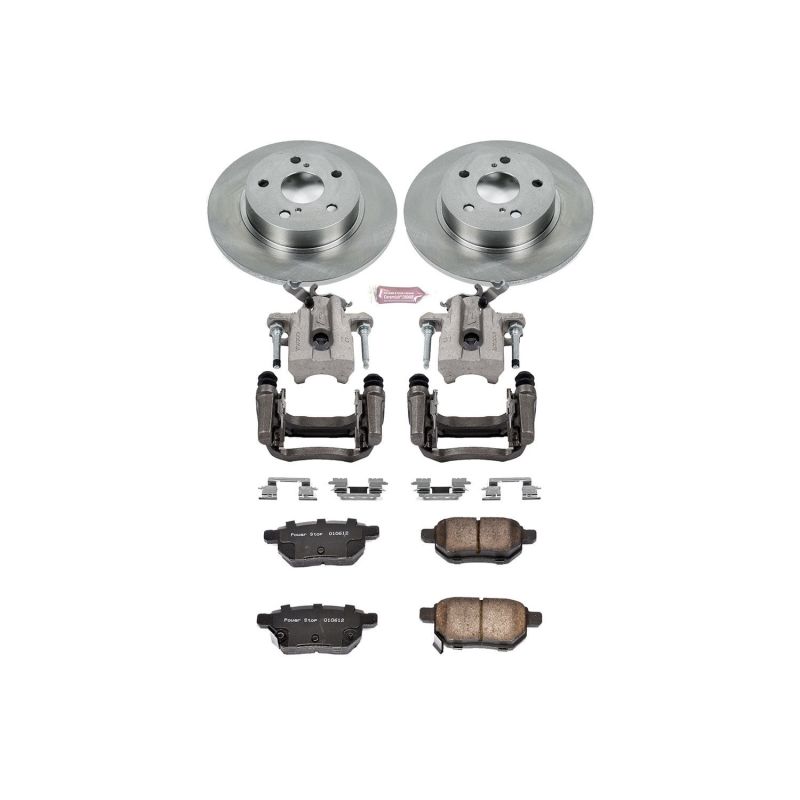 PowerStop PSB Autospecialty Kit w/Cals Brakes, Rotors & Pads Brake Kits - OE main image