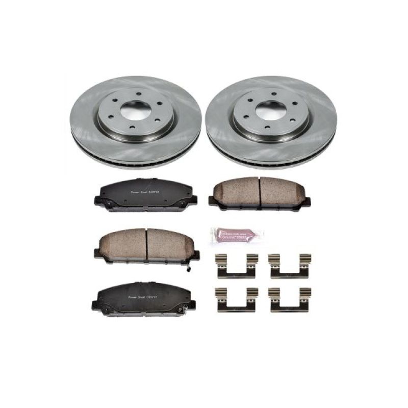 PowerStop PSB Autospecialty Kit Brakes, Rotors & Pads Brake Kits - OE main image