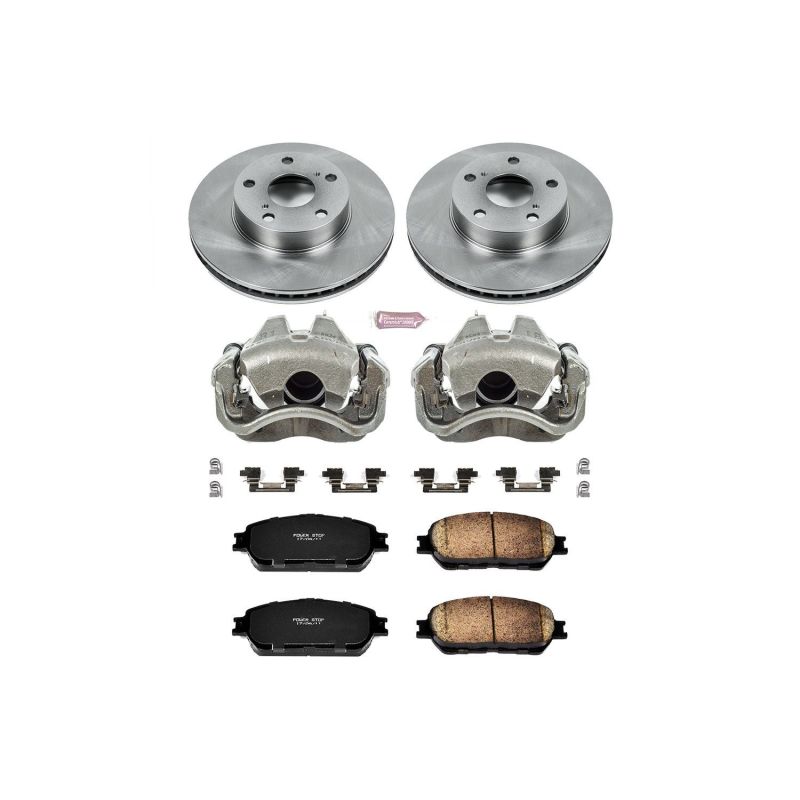 PowerStop PSB Autospecialty Kit w/Cals Brakes, Rotors & Pads Brake Kits - OE main image