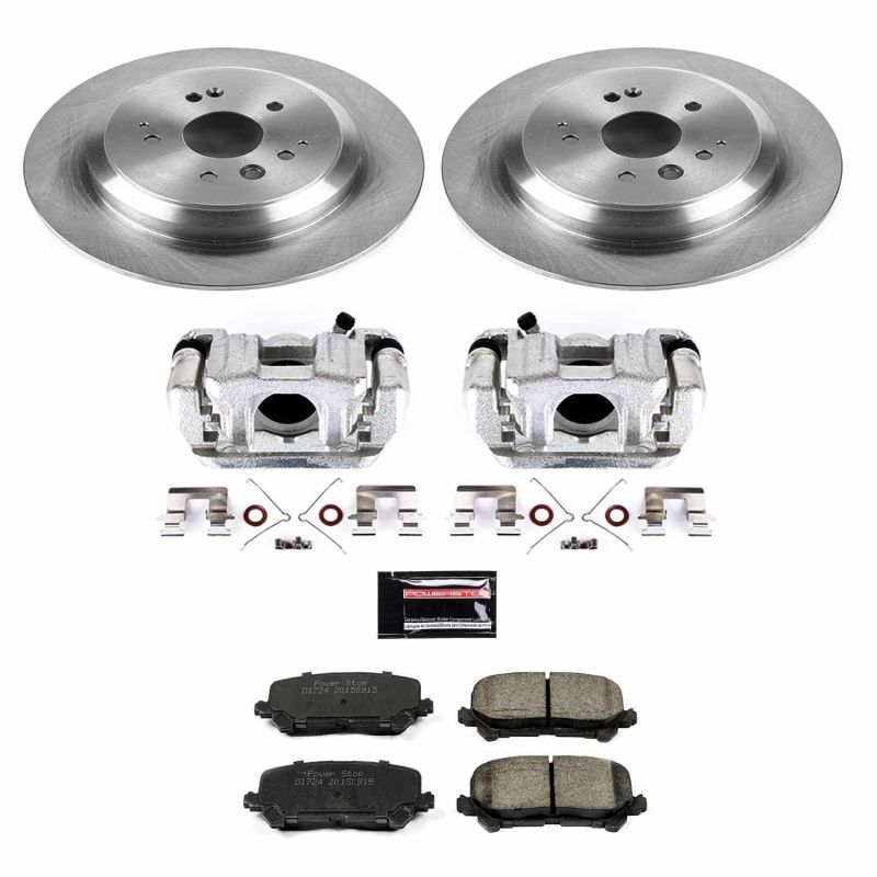 PowerStop PSB Autospecialty Kit w/Cals Brakes, Rotors & Pads Brake Kits - OE main image