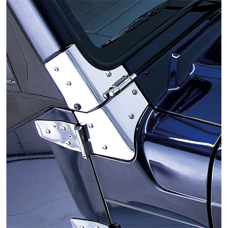 Rugged Ridge RUG Windshield Hinges Engine Components Hardware - Singles main image