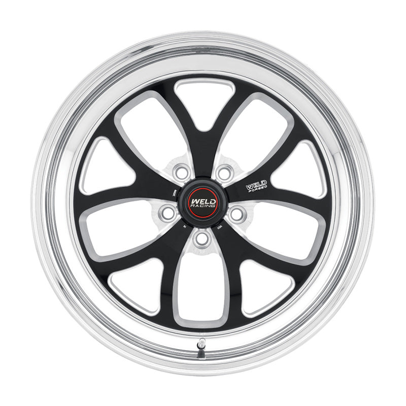 Weld S76 18x10.5 / 5x115mm BP / 5.6in. BS Black Wheel (High Pad) - Non-Beadlock 76HB8105W56A