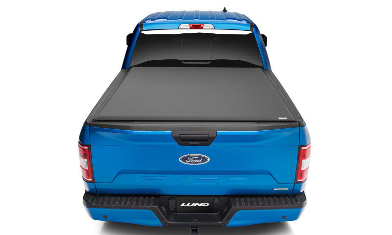 Lund 93-98 Ford Ranger Splash Flareside (6ft. Bed) Genesis Elite Roll Up Tonneau Cover - Black 96815