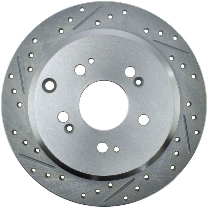 StopTech Select Sport Drilled & Slotted Rotor - Front Left 227.40065R