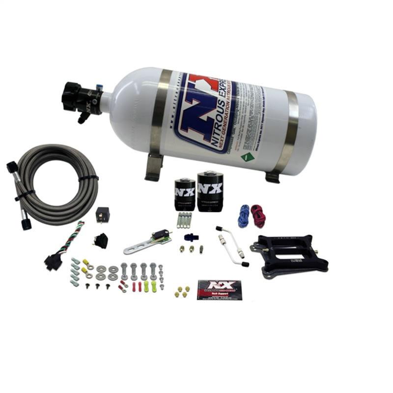 Nitrous Express 4150 Gasoline (RNC) Nitrous Kit w/10lb Bottle 55040-10 Main Image