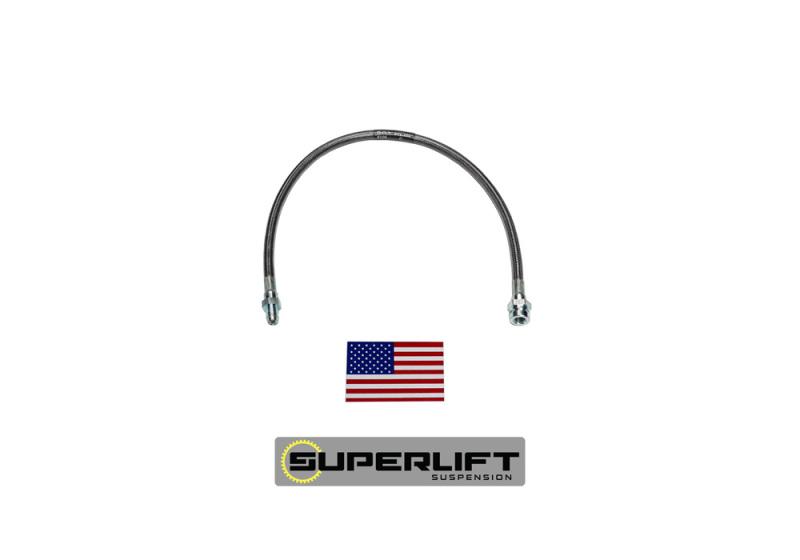 Superlift 79-96 Toyota Pickup/4Runner w/ 3-7in Lift Kit (Single) Bullet Proof Brake Hose 91455 Main Image