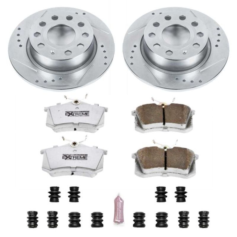 PowerStop PSB Z26 Street Warrior Kit Brakes, Rotors & Pads Brake Kits - Performance D&S main image