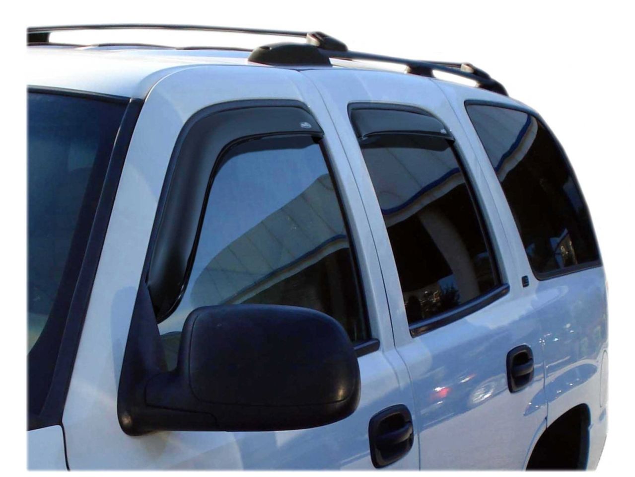 Auto Ventshade In-Channel Ventvisor Side Window Deflector, 4-Piece Set for 2002-2006