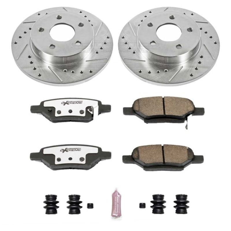 PowerStop PSB Z26 Street Warrior Kit Brakes, Rotors & Pads Brake Kits - Performance D&S main image