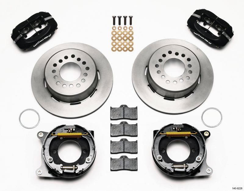 Wilwood Forged Dynalite Rear Parking Brake Kit 2005 & Up Mustang