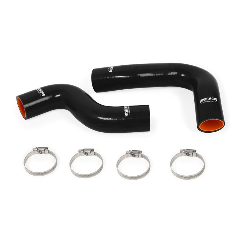 Mishimoto 92-00 Subaru WRX/STI Turbo Silicone Radiator Hose Kit - Black MMHOSE-GC8T-92BK Main Image