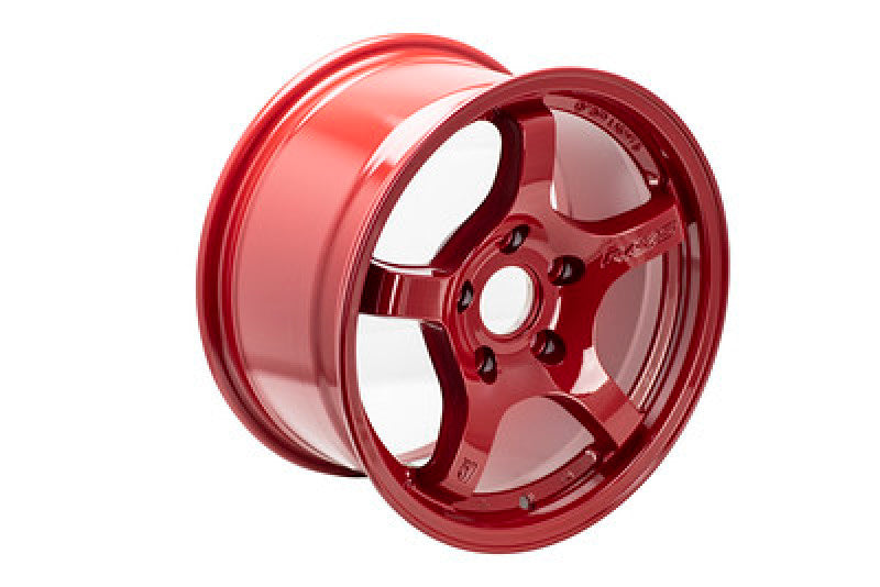 Gram Lights 57CR 18x8.5 +45 5-100 Milano Red Wheel (Min Order Qty Of 20) WGCRV45DMRP