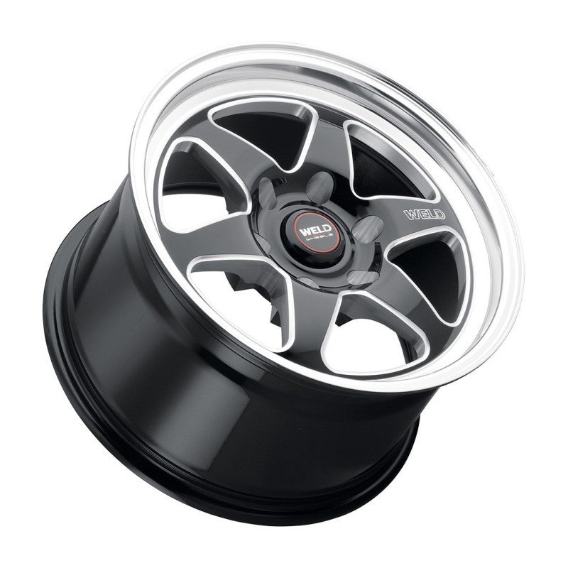 Weld S156 17x10 Ventura 6 Drag 6x139.7 ET25 BS6.50 Gloss BLK MIL DIA 106.1 S15670084P25