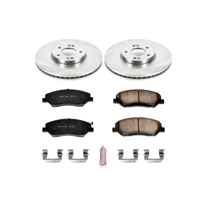 PowerStop PSB Autospecialty Kit Brakes, Rotors & Pads Brake Kits - OE main image